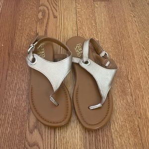 Great condition gold sandals